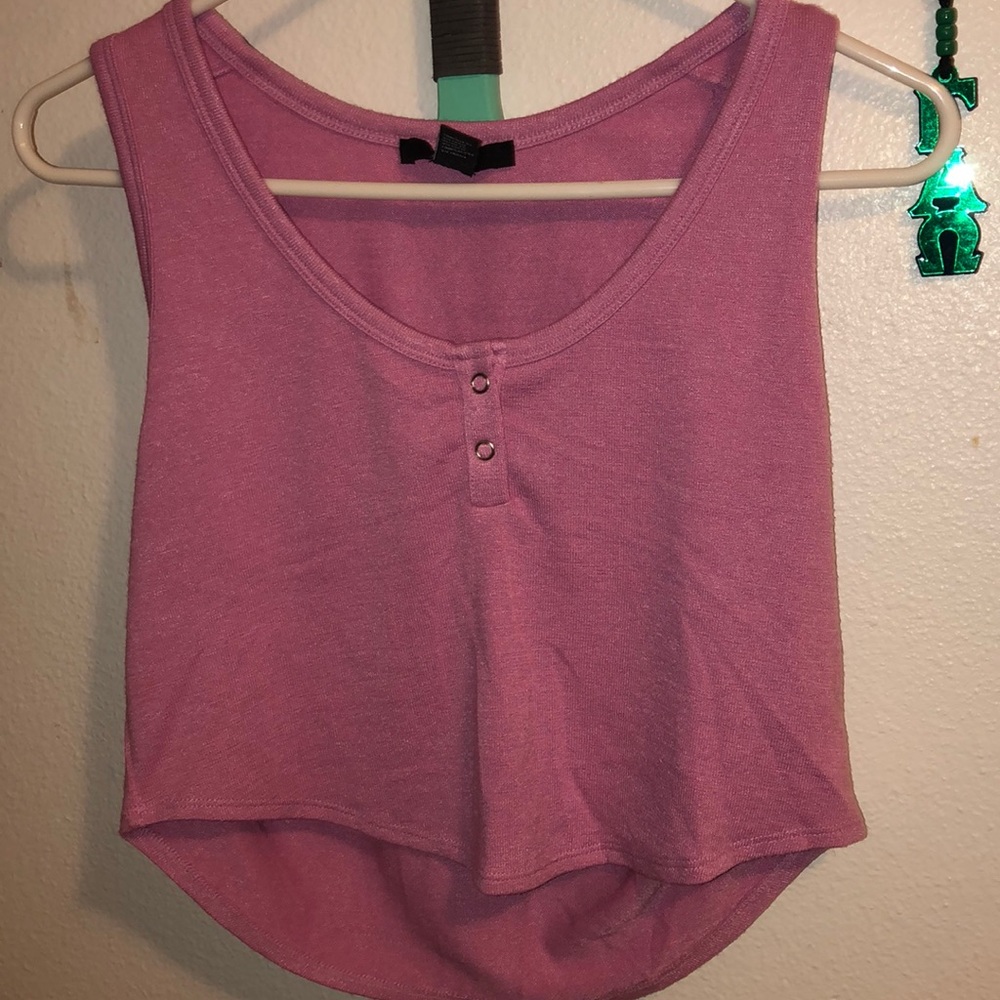 Forever 21 Pink Crop Top.